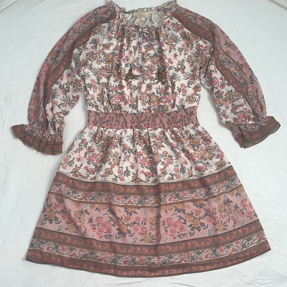 Anthropologie Love The Label boho Tippy Border dress in Euphoria M - Picture 6 of 11